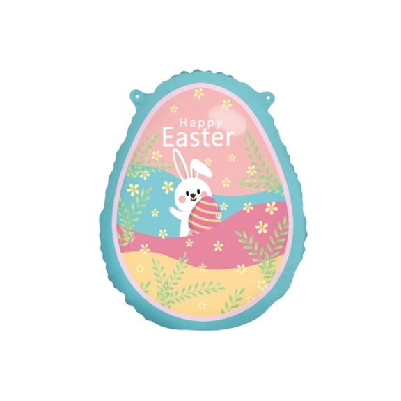 LEWEEN Easter Inflatable Balloons Decorations, Colorful Safe PVC Outdoor Yard Garden Party Supplies, Fun Kids Easter Hunt Game Adorable Gift Long-Lasting Holiday Decor