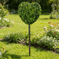 thumbnail image 1 of LEWEEN Heart-Shaped Boxwood Topiary - 3.6 ft Artificial Valentine's Day Tree with Ground Spike, Perfect for Indoor and Outdoor Home Porch Decor, 1 of 9