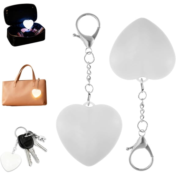 LEWEEN Purse Light Handbag Light, Love Wallet Tote Bag Touch Sensing Lights, LED Automatic Glow Lights, Valentines Day Gifts for Her, Rechargeable Mini Flashlight for Women
