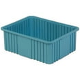 thumbnail image 1 of LEWISBins Divider Box, 22-3/8" x 17-3/8" x 8", Light Blue, Lot of 4, 1 of 4