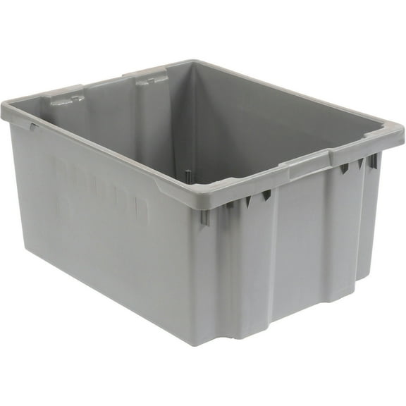 Lewis Bins SN3024-15GY 30 x 24 x 15 in. Polyethylene Container, Gray
