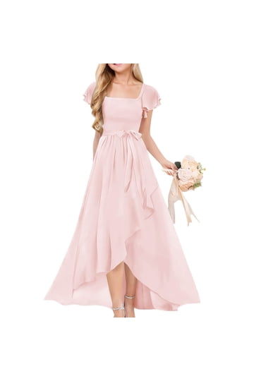 a-line skirts and wrap dresses with a higher hemline Latonya Faux Wrap Midi - Green Multi