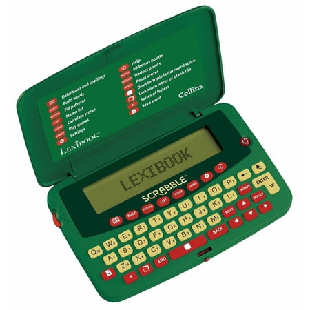 Lexibook Scrabble Dictionary, BUILD and PATTERN function,