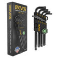 thumbnail image 1 of LEXIVON Torx Wrench Set, 9-Piece Premium Star Keys, L-Shaped Long Arm Design, Sizes T10 to T50, Industrial-Grade S2 Alloy Steel (LX-130T), 1 of 1