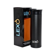 LEXO Temperature-Regulating 16 oz. Tumbler with Drink Now Technology Black