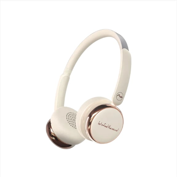 LEXSEN Y30 Retro Wireless Headphones in Maillard Colors, ANC Over-Ear Headset - High-Value Aesthetic for Stylish Outfits