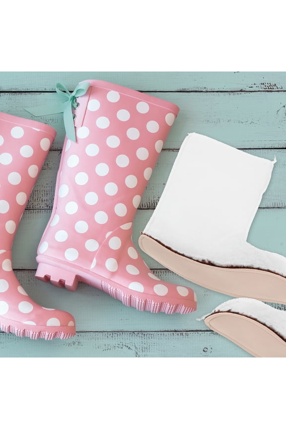 1 Pair Rain Boot Socks Warm Rain Boot Liner Thermal Sock Replacement Liners for Rain Boot