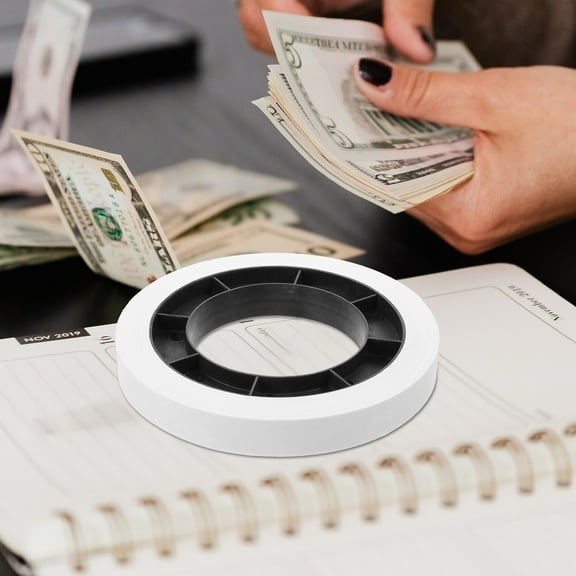 LEXSOMEO 1 Roll Money Band Cash Wrapper Bills Currency Strap Paper Wrapper Cash Wrap Band