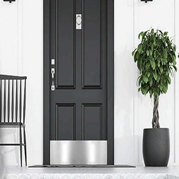 LEXSOMEO 1 Set Metal Door Kickplate Practical Door Kick Plates Door Kick Door Plate