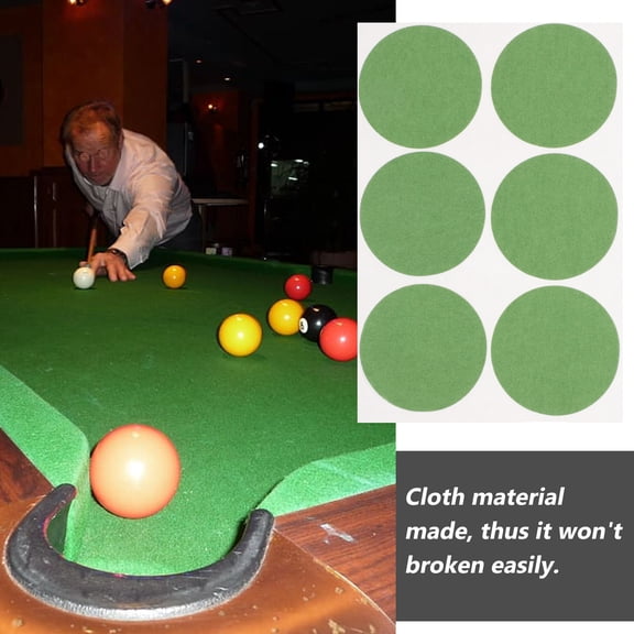 LEXSOMEO 1 Sheet of Snooker Repair Patch Billiard Table Making Patches Sticker Snooker Tablecloth Mending Patch