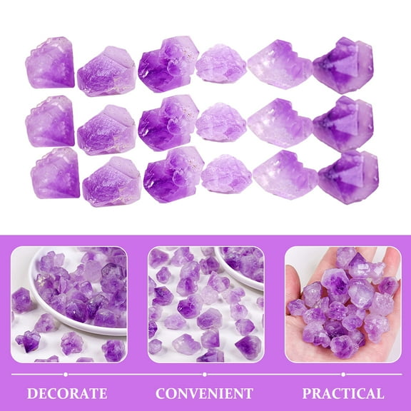 RENACLIPY Natural Stone Set for Home and Office Decor, Unique Style Decorative Stones for Desk and Living Room