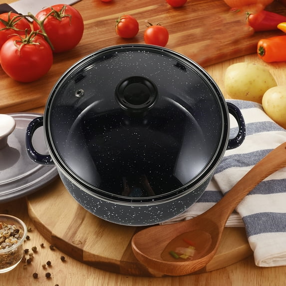 RENACLIPY Enamel Pot Enamel Cookware -Pcs