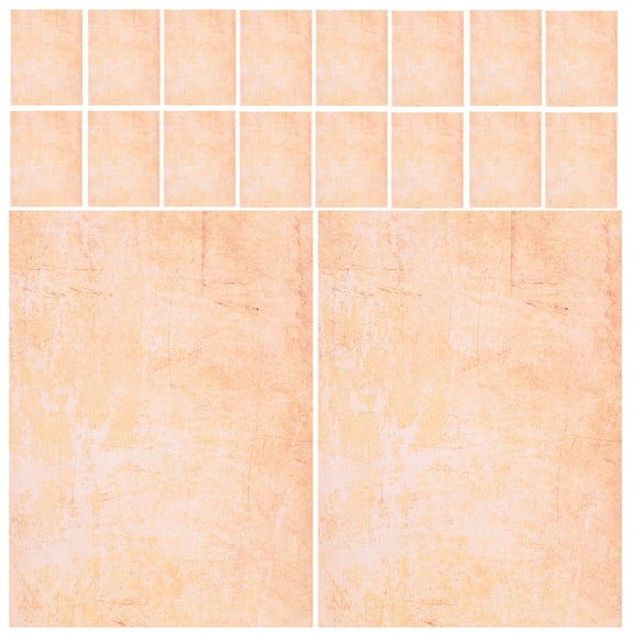 LEXSOMEO 100Pcs Retro Writing Paper Letter Paper Letter Writing Paper Decorative Stationery Paper