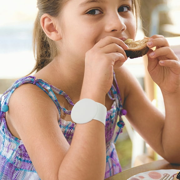 LEXSOMEO 10PCS White Slap Bracelets Blank Snap Bracelets DIY Slap Bands Party Favors