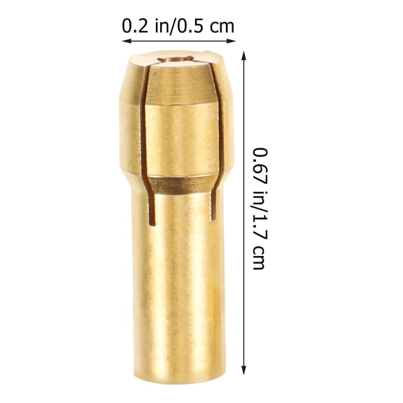 LEXSOMEO 10pcs Die Collet 2mm Rotary Tool Collet Quick Release Collet Chuck Collet Supply