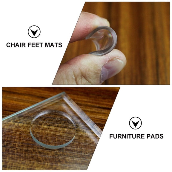 LEXSOMEO 12Pcs Clear Bumper Pads Anti-spacer Suction Cup Washer Bench Buffer Clear Cabinet Bumpers