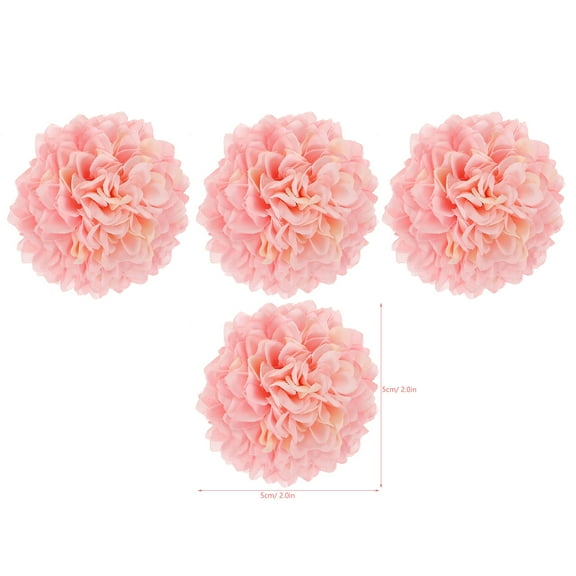 LEXSOMEO 12pcs Artificial Realistic Hydrangea Flowers Silk Hydrangea Flowers Heads Artificial Flowers Heads for DIY