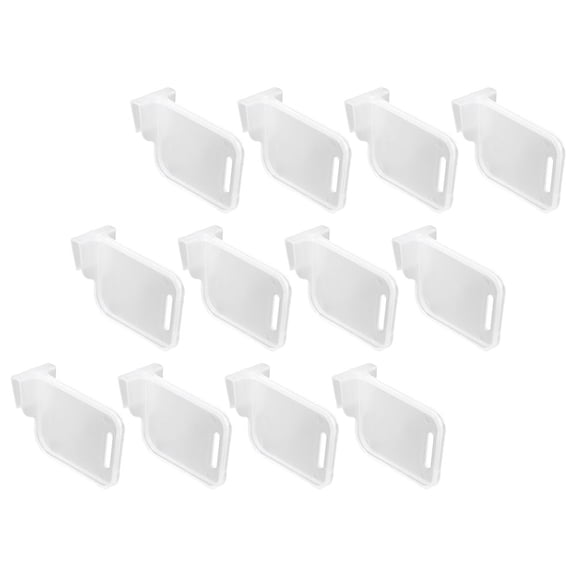 LEXSOMEO 12pcs Fridge Side Door Divider Fridge Dividers Freezer Shelf Clip Multi-function Fridge Separator
