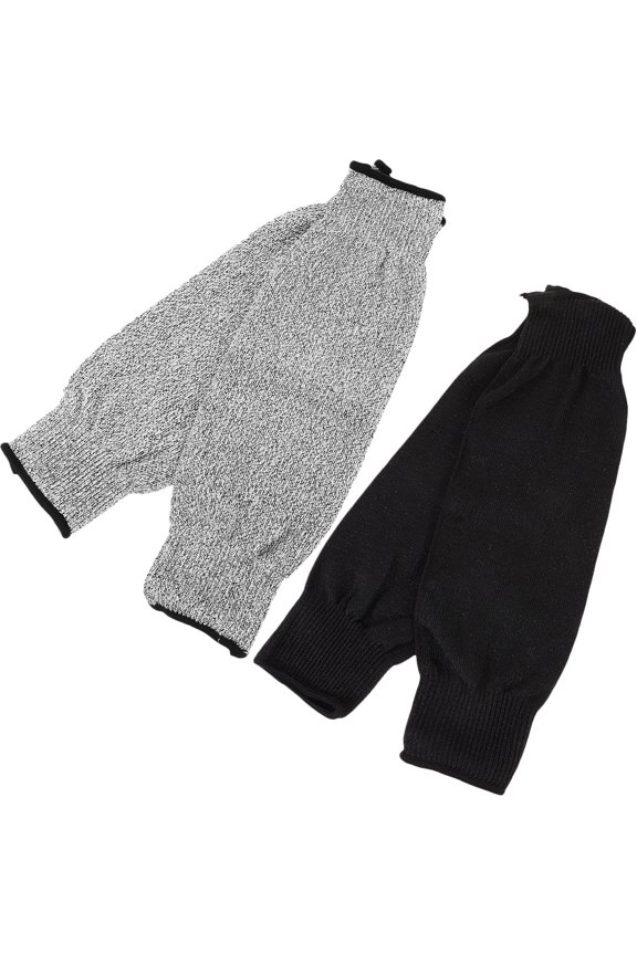 Cut Resistant Arm Sleeves for Women, Grey, 2 Pairs, Protective Outdoor Sports Gear for Running, Cycling, Hiking