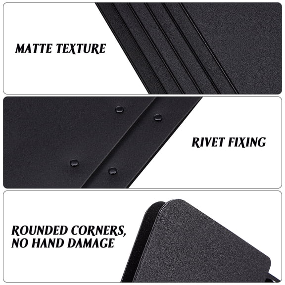 LEXSOMEO 2 Pcs Clipboards Foldable Clipboard Padfolio With Clipboard Office Clipboard Storage Classroom A4 Document Organizer