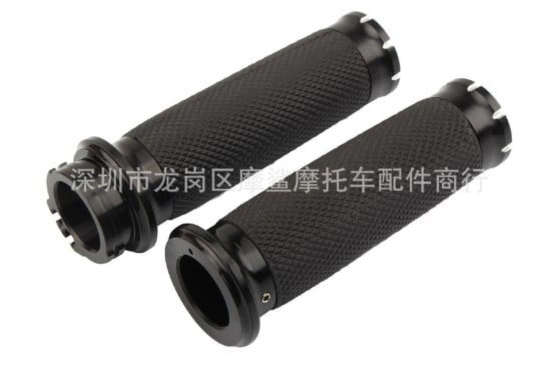 LEXSOMEO 2 Pcs Motorcycle Handlebar Grips Motorcycle Hand Grips Throttle Handle Grips Replacement For Motorcycle Dirt Bike Scooter