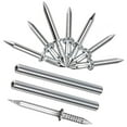 thumbnail image 1 of RENACLIPY Double Ended Nails for Wood and Drywall Silver Secure Fixation 200Pcs, 1 of 5