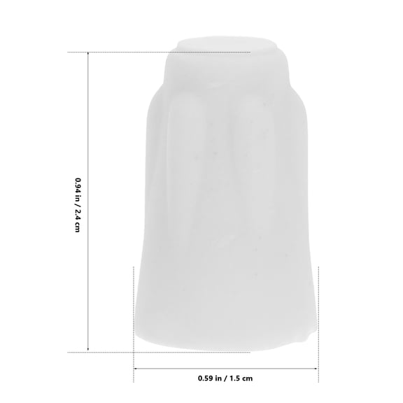 RENACLIPY 20Pcs White Ceramic Wire Caps for High Temp Electrical Repairs