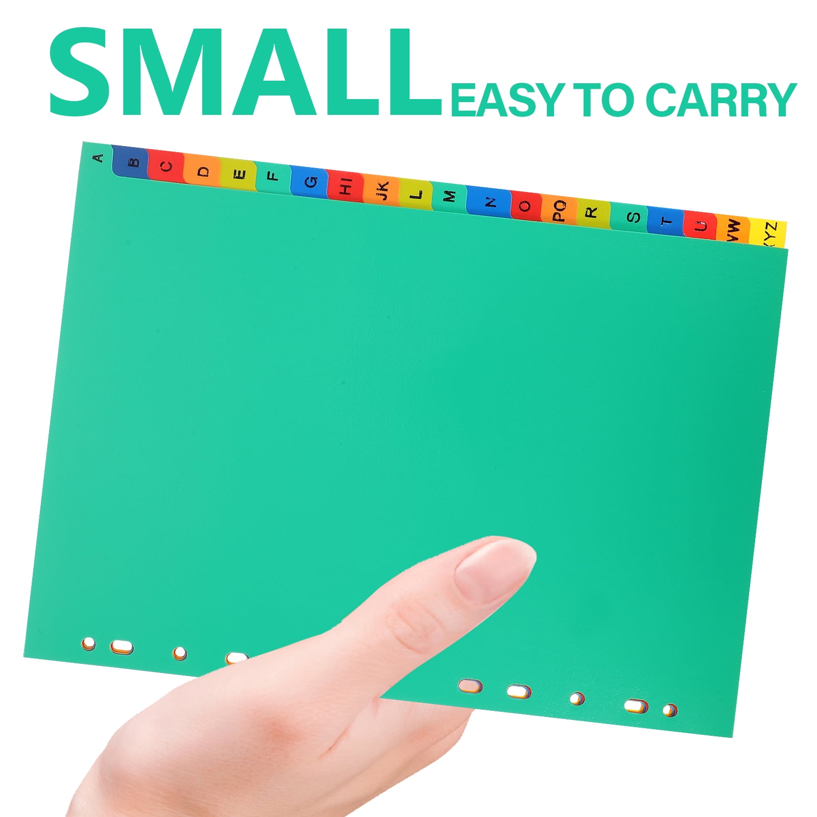 LEXSOMEO 21pcs Office Binder Book Dividers Detachable Binder Tabs ...