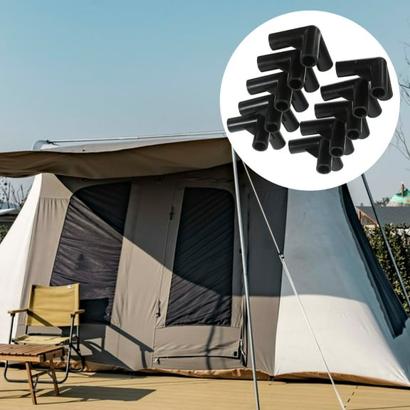 LEXSOMEO 24Pcs Plastic Canopy Fittings Tent Pipe Fitting Joints Canopy Tent Accessories