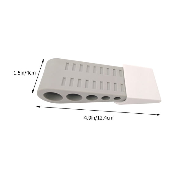 LEXSOMEO 2Pcs Safety Door Stops Block Wedge Doorstops Door Security Door Stoppers Door Stop