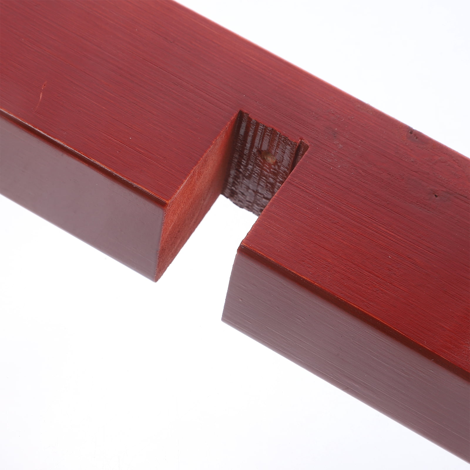 HEMOTON Wooden Room Divider Bracket with Wheels for DIY Dark Red ...