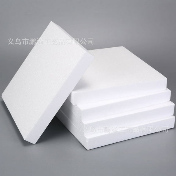HEMOTON 2pcs High Density Foam Blocks for Model Building and DIY Crafting