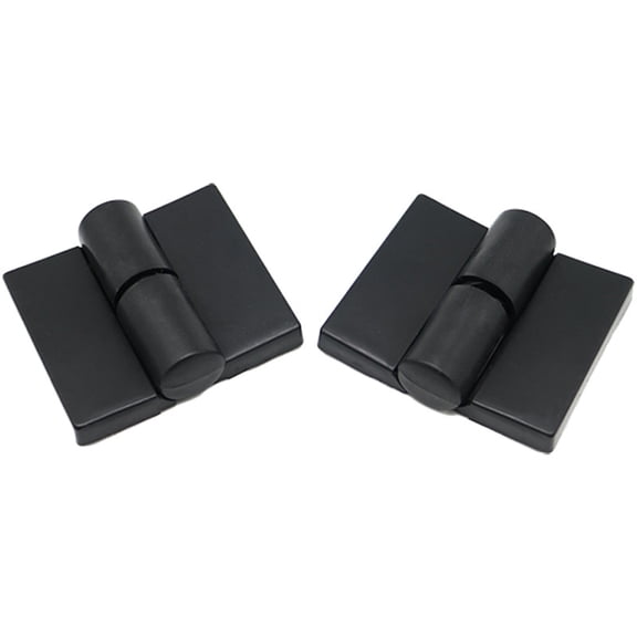 LEXSOMEO 2pcs Offset Door Hinge Heavy Duty Toilet Partition Hardware Connection Accessories Hinge For Public Restrooms Plastic Hinges