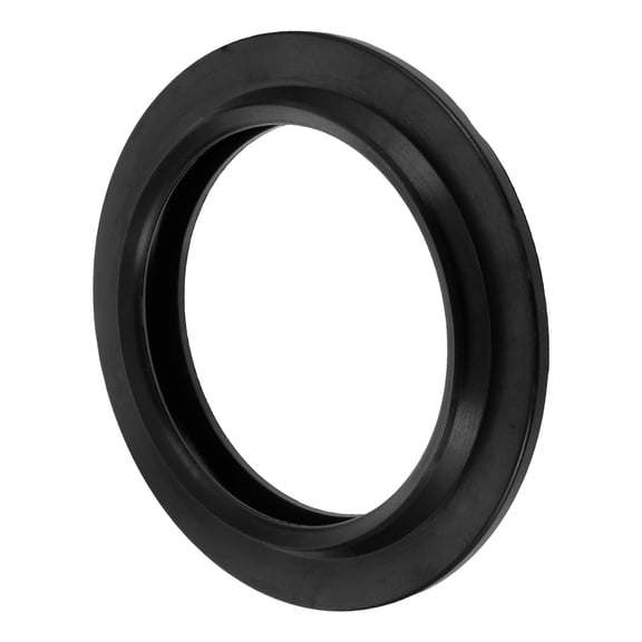 RENACLIPY 2Pcs Camper Toilet Sealing Rings Black Rubber Gaskets for Rv Toilet Replacement