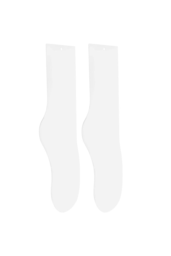 2pcs Sock Hanger Sock Hanging Prop Sock Display Hanging Panel Sock Stretcher Tool