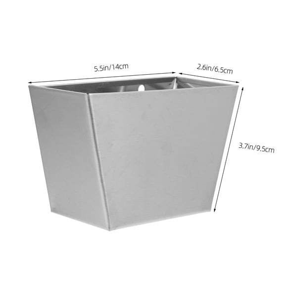 LEXSOMEO 2pcs Wall Mount Bottle Cap Catcher Stainless Steel Beer Cap Collector Replacement Beer Bottle Cap Container For Home And Bar