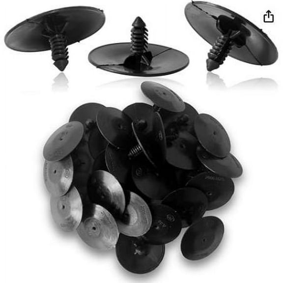 LEXSOMEO 30pcs Car Bumper Clips Plastic Fasteners for Auto Body Panels Quick Release Retainer Clips for Bumper Door and Trim Universal Fit Retainer Clips for Various Models