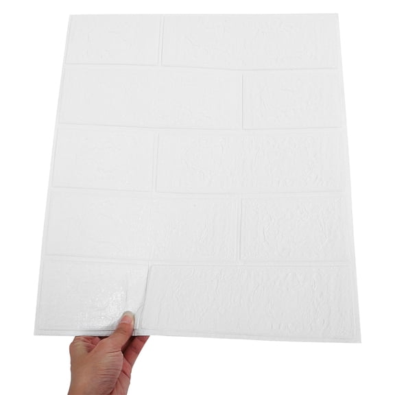 LEXSOMEO 30pcs Simulation Brick Wall Stickers 3D Brick Wallpaper Self-adhesive Wall Decor