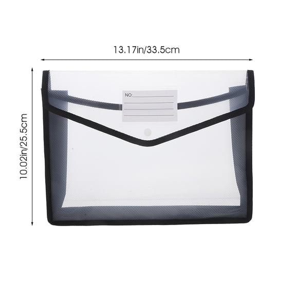 RENACLIPY A4 Document Organizer File Folder for Business Office Use, 3 Pieces and Portable