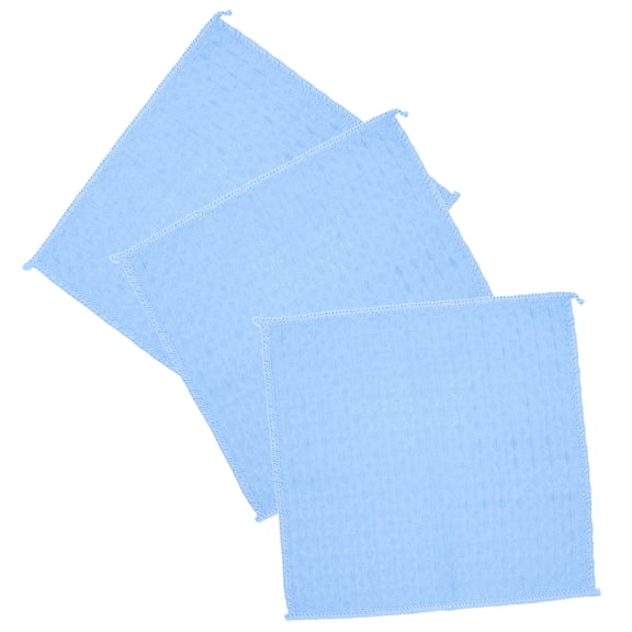 COOPHYA 3Pcs Kitchen Waffle Dish Towels Lightweight Fast Drying Cleaning Cloths