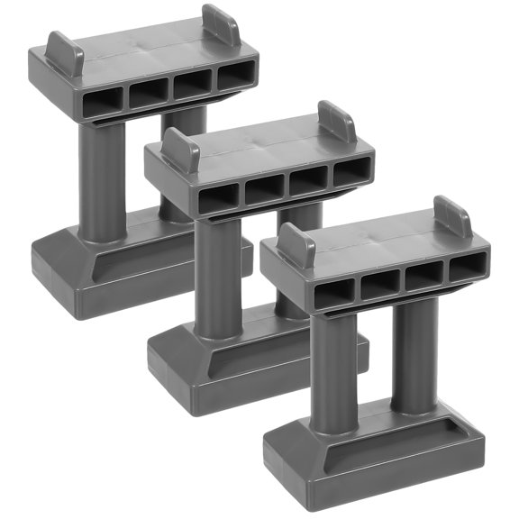 3pcs Pretend Bridge Support Toy Funny Pier Model Train Track Railway Accessories