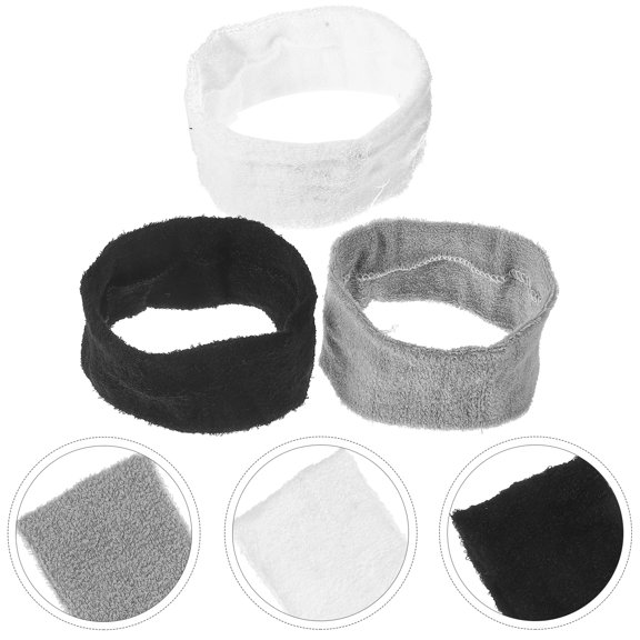 LEXSOMEO 3pcs Sports Sweatbands Breathable Sweatband Headbands Yoga Sweatbands for Women