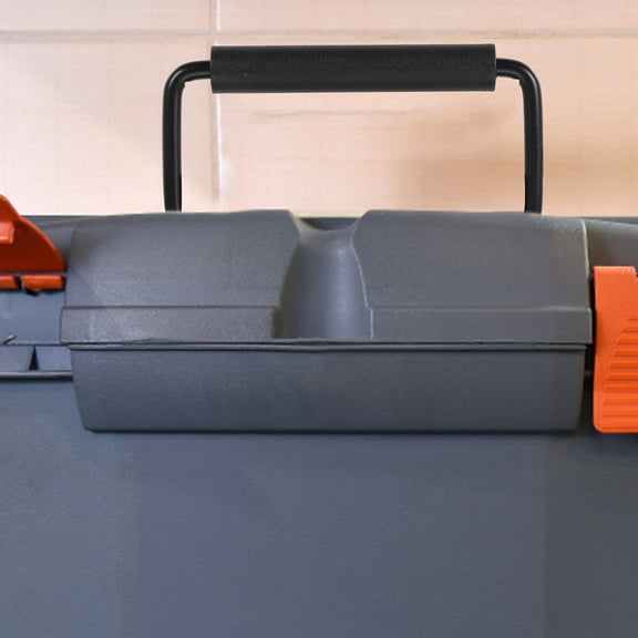 LEXSOMEO 3pcs Spring Loaded Drop Handles Metal Chest Handles Surface Mounted Case Handles Replacements