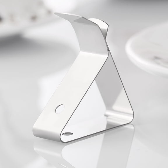 LEXSOMEO 3pcs Stainless Steel Thermometer Clip Metal Clips Temperature Measurement Holder Pot Cup Temperature Probe Clips Thermometer Clip