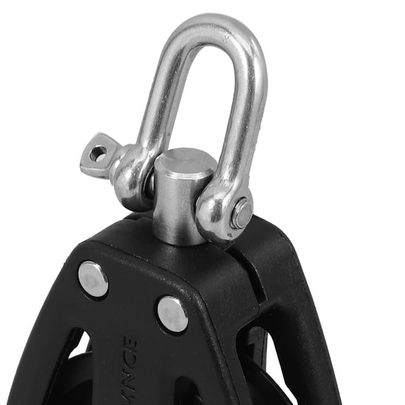 LEXSOMEO 3pcs Swivel Pulley Pulley Wheel Cable Pulley System Cable Rope Attachment Pulley Wheels Precision Dual Nylon Single Swivel Pulley Bearing For Pilates