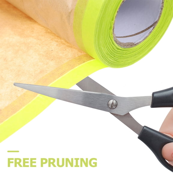 LEXSOMEO 4 Rolls of Masking Paper Film Paint Masking Paper Automotive Painting Masking Film Furniture Paper