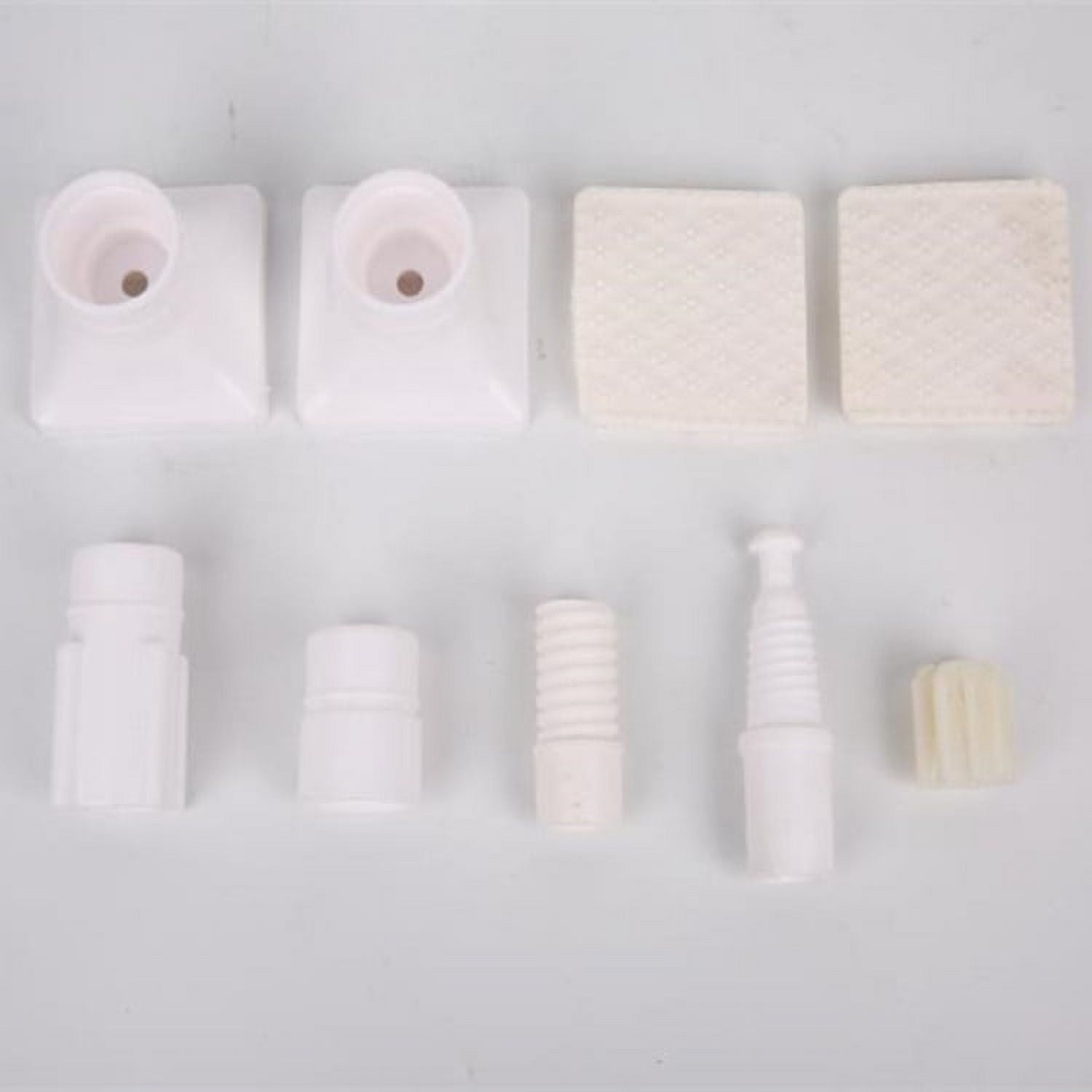 2-Pack Curtain Rod End Caps - Decorative Finials For Window Drapery & Home Decor