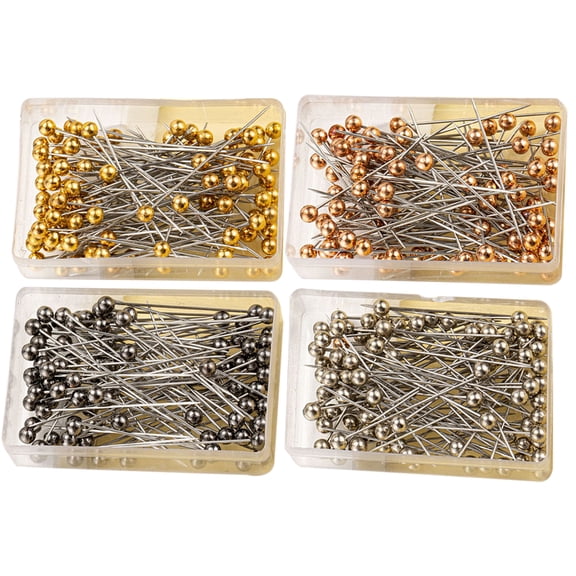 LEXSOMEO 400pcs Position Straight Pin Sewing Locating Pin Braid Fixed Needle Embroidery Needle
