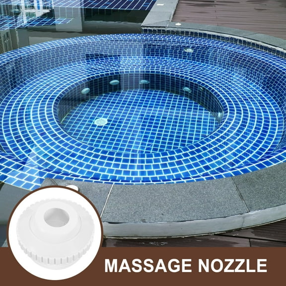 LEXSOMEO 4Pcs Pool Outlet Nozzle Plastic Pool Massage Nozzle Water Outlet Swimming Pool Supplies