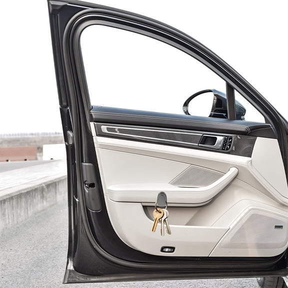 LEXSOMEO 4pcs Car Hook Car Mini Hanger Vehicle Hook Sticker Hanger Key Holder For Car